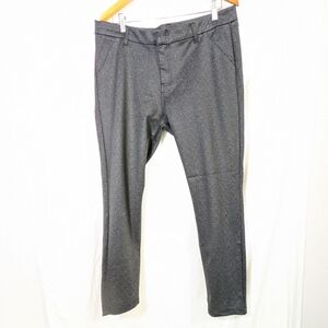 KUT From The Kloth Women's Herringbone Gray Skinny High Waisted Pants Sz 14S